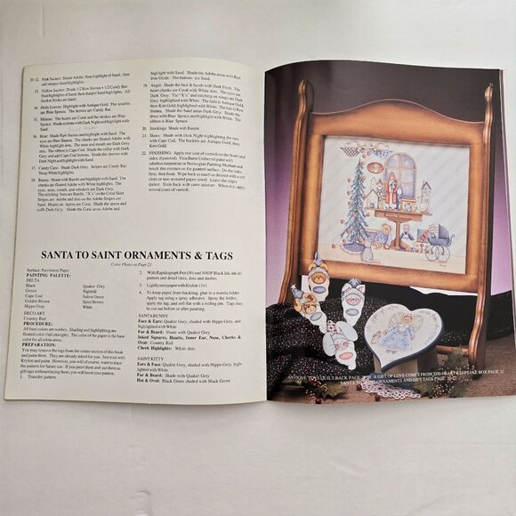 Finders Keepers Folk Painting Instructions A Yuletide Edition By Kathy Chandran - Picture 6 of 9